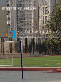 南寧市鳳翔中學不銹鋼錐形旗桿