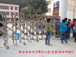 廣西河池市都安縣板嶺鄉(xiāng)帶河小學電動門